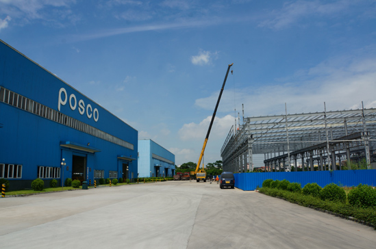 포스코-CFPC 3공장이 현재 건설 중에 있으며, 오는 연말께 완공예정이다.