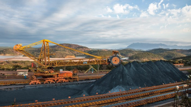 Vale의 Brucutu 광산. Carajás에 이어 브라질 내에서 두번째로 철광석 생산량이 많은 광산이다.