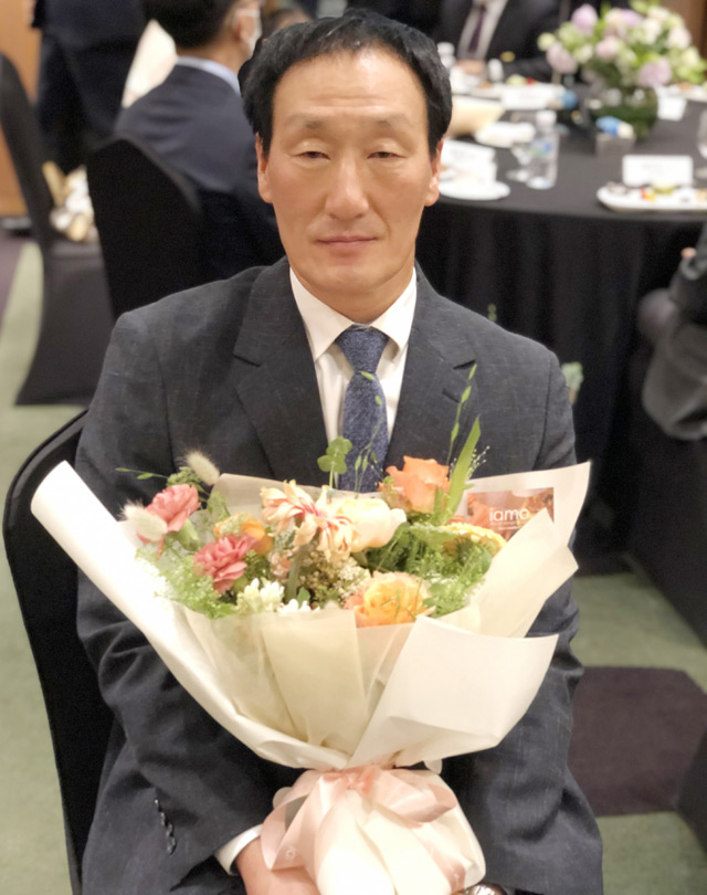 세아창원특수강 남기문 주임은 철의날 기념행사에서 철강상 중 기능장려상을 수상했다.