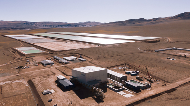 아르헨티나 리튬 데모플랜트 전경 (PosLX공장 및 리튬 염수저장시설)