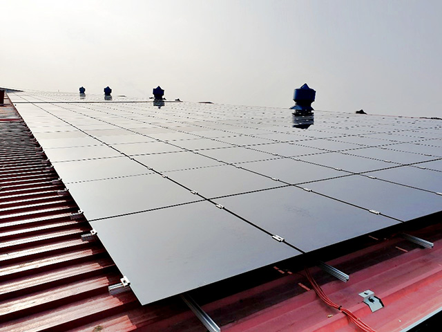 에스와이 1호 지붕 태양광 발전소