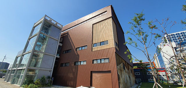 코스모40 외부 전경(제공: 엠스틸)