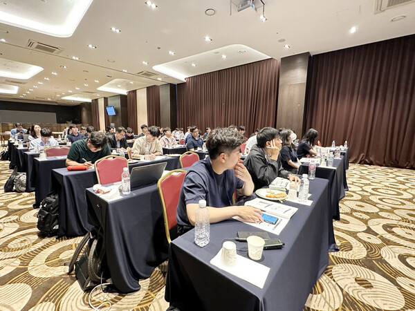 ◇4일 평택 더 인테라호텔에서 개최된 '소재사-강관사 상생기술교육' 세미나 참석자들의 모습