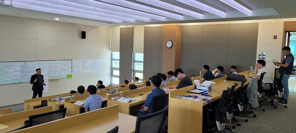  지난달 26일부터 28일엔 포항 구룡포수련원에서 지역 중소기업 직원을 대상으로 한 ‘혁신리더 양성 심화교육’이 실시됐다.