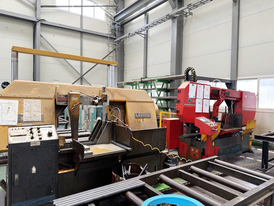 ◇탄소강 강관 절단기 1호기와 2호기