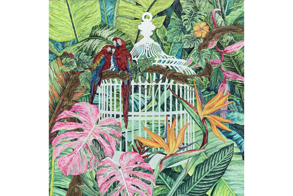 ◇서지은, 합성섬유에 아크릴, 2025