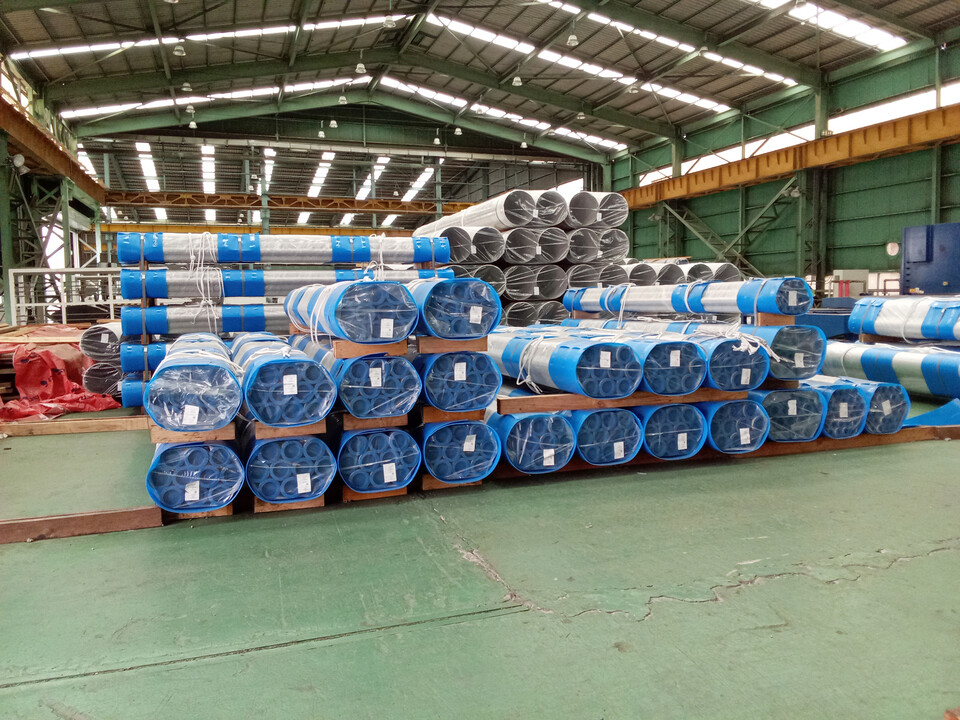 ◇일본 수출을 앞둔 430LX 배관재(1)