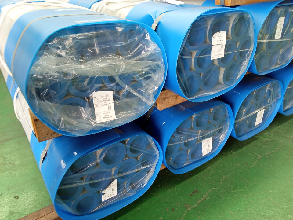 ◇일본 수출을 앞둔 430LX 배관재(2)